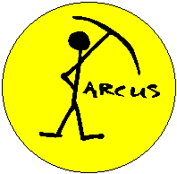 Arcus bueskydning, bueskytte logo